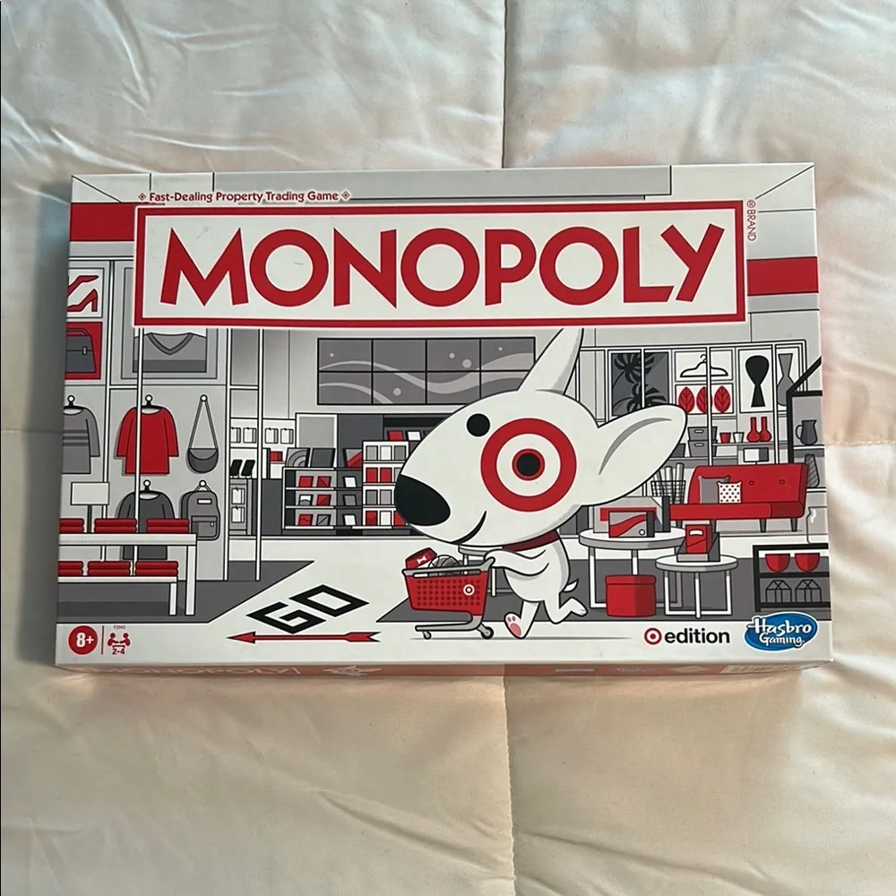 Hasbro Board Game - Monopoly - Target Edition - Picture 1 of 4
